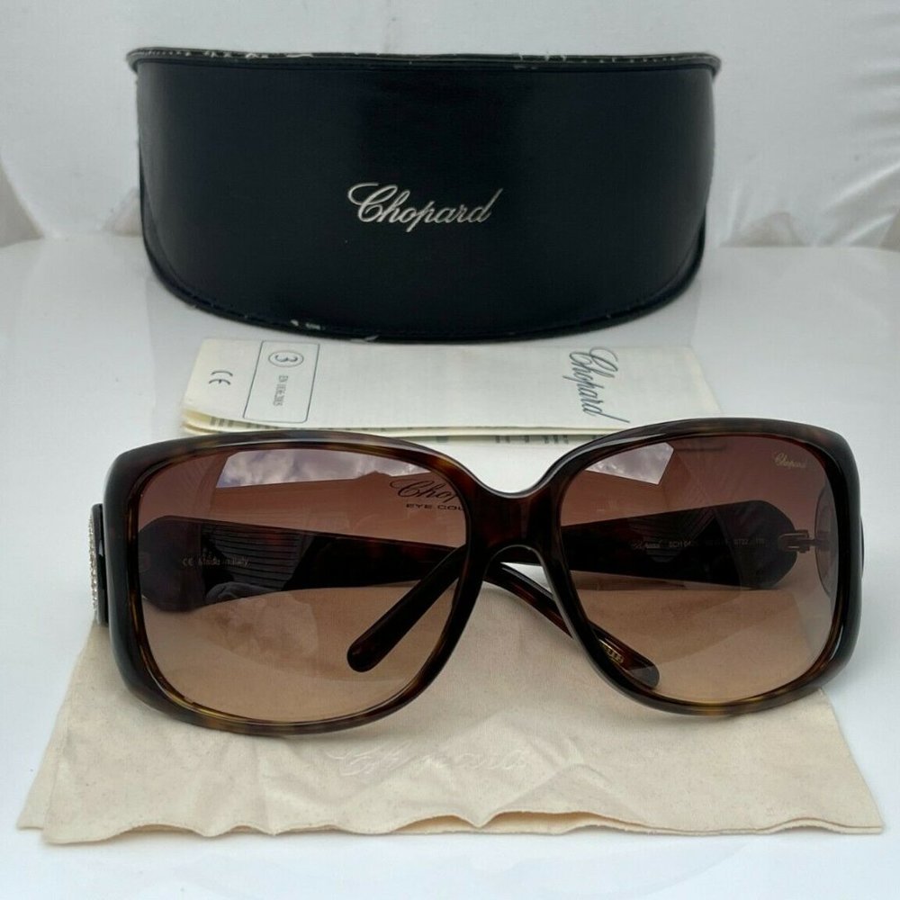 Chopard Women’s Brown Gradient Oversized Sunglasses